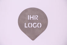 Laden Sie das Bild in den Galerie-Viewer, Kaffeeschablone mit eigenem Firmen Logo