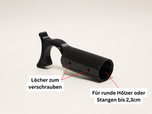 Laden Sie das Bild in den Galerie-Viewer, Dachfenster Haken passend für Velux Teleskopstange Bedienstange Aufsatz