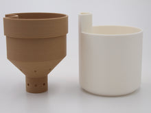 Laden Sie das Bild in den Galerie-Viewer, Blumentopf mit Selbstbewässerung aus dem 3D Drucker