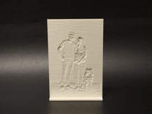 Laden Sie das Bild in den Galerie-Viewer, Fensterbild / Windlicht mit eigenem Bild | Lithophane aus dem 3D Drucker