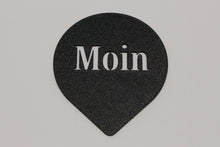 Laden Sie das Bild in den Galerie-Viewer, Kaffeeschablone Moin Motiv