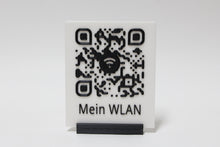 Laden Sie das Bild in den Galerie-Viewer, QR Code Aufsteller WLAN Schild